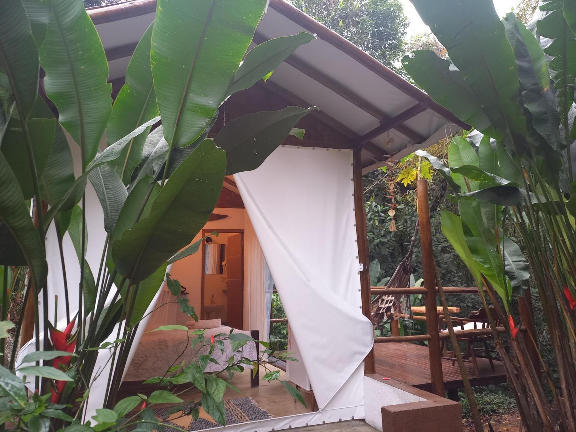 Bangalo Na Acqua Jungle Lodge Vila do Abraao ภายนอก รูปภาพ