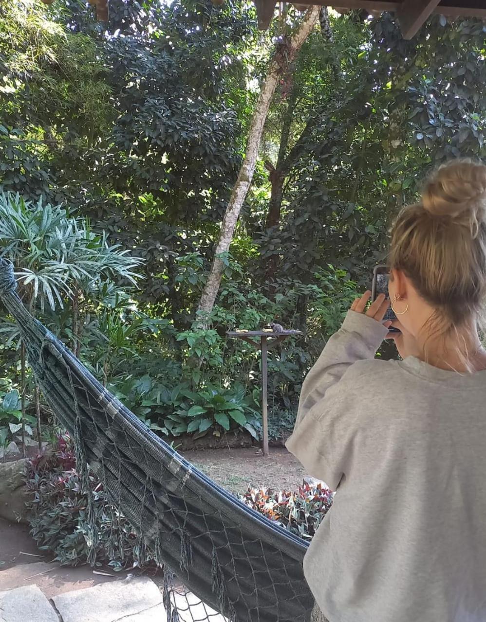Bangalo Na Acqua Jungle Lodge Vila do Abraao ภายนอก รูปภาพ