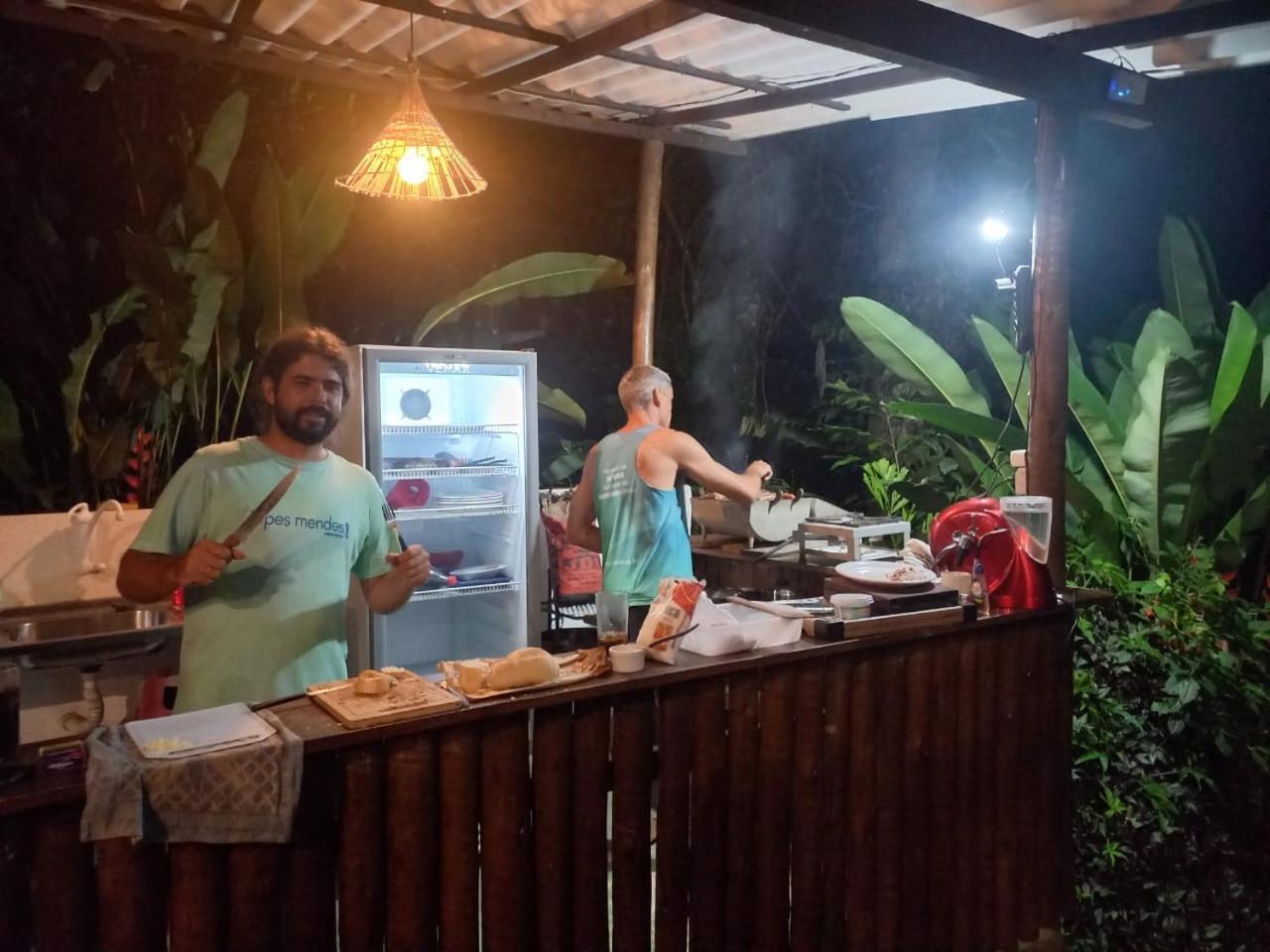 Bangalo Na Acqua Jungle Lodge Vila do Abraao ภายนอก รูปภาพ